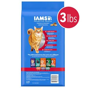 Iams Healthy Enjoyment Dry Cat Food Chicken & Beef Recipe, 3 lb. Bag