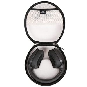 tourmate hard travel case for logitech zone vibe 100 / 125 wireless ear headphones, protective carrying storage bag