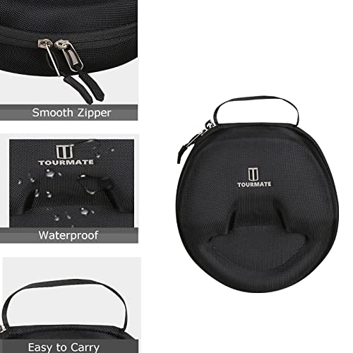 Tourmate Hard Travel Case for Logitech Zone Vibe 100 / 125 Wireless Ear Headphones, Protective Carrying Storage Bag