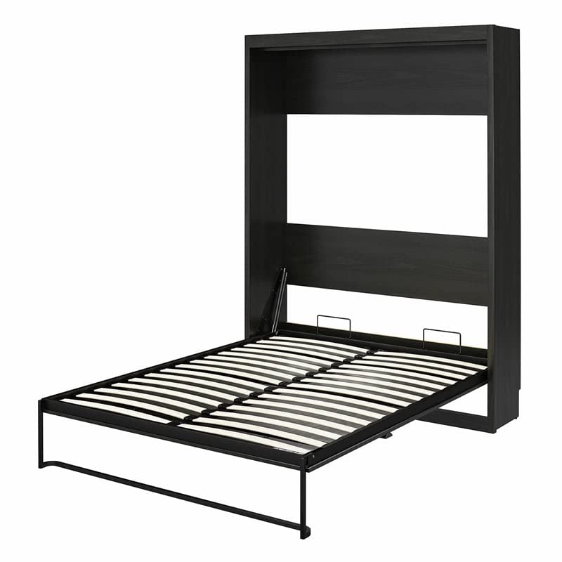 Signature Sleep Queen Wall Bed in Black Oak