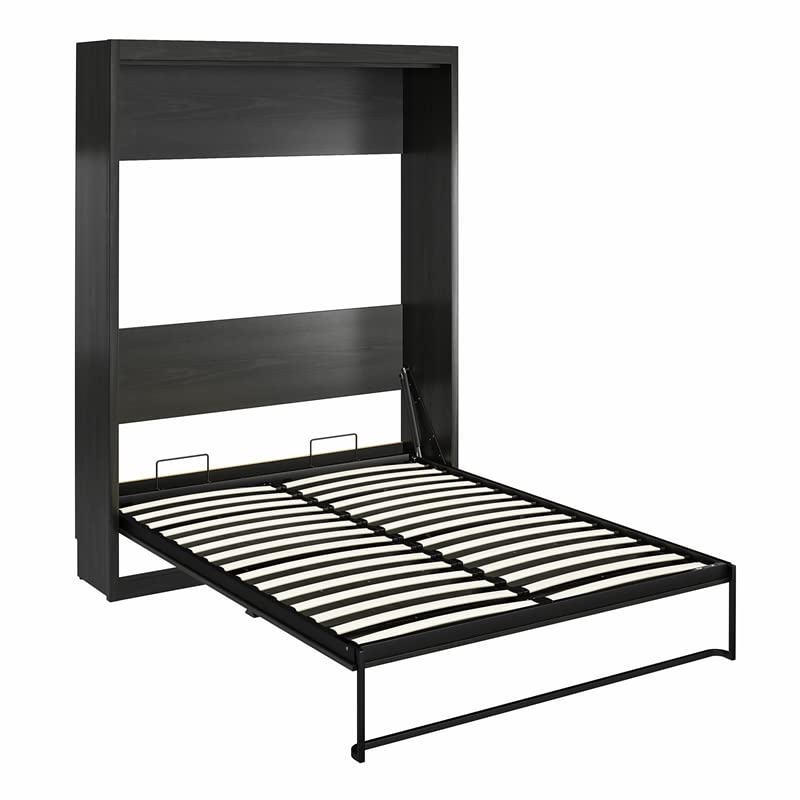 Signature Sleep Queen Wall Bed in Black Oak