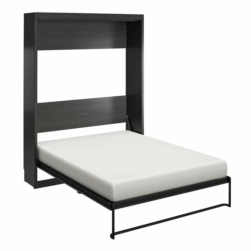 Signature Sleep Queen Wall Bed in Black Oak