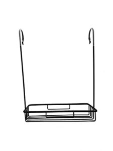 csi bathware large matte black universal wire accessory tray for 1.25" od grab bar