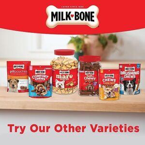 Milk-Bone Comfort Chews, Dog Treats with Unique Chewy Texture and Real Beef, 16 Chews