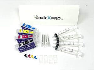 inkxpro 212xl 220xl 288xl 702xl no chip empty replacement refillable cartridges without chip for wf2850 wf2650 wf2630 wf2830 wf2750 wf2760 wf3720 wf3730 xp-4105 xp-2100 xp434 xp430 xp440 printers