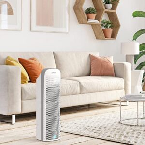 Pure Enrichment ENERGY STAR-Rated True HEPA Elite Air Purifier with Smart Air Quality Monitor for Large Rooms