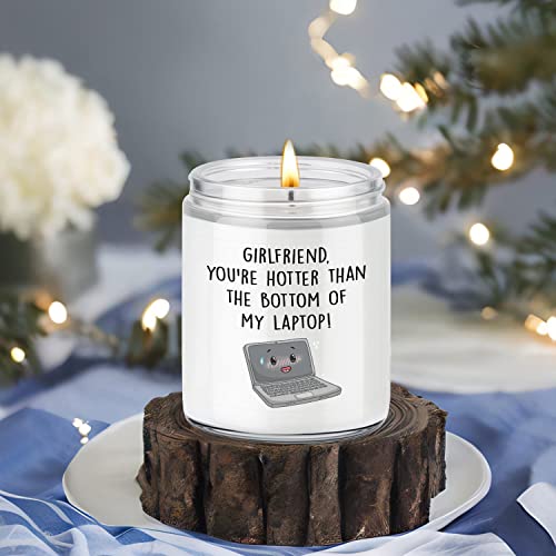 LEADO Candles, Gifts for Girlfriend, Lesbian Gifts, Romantic Gifts for Her, GF, Couple - Funny Anniversary, Christmas, Birthday Gifts for Girlfriend, Cute Girlfriend Gifts from Boyfriend