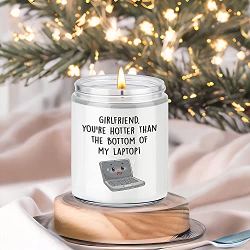 LEADO Candles, Gifts for Girlfriend, Lesbian Gifts, Romantic Gifts for Her, GF, Couple - Funny Anniversary, Christmas, Birthday Gifts for Girlfriend, Cute Girlfriend Gifts from Boyfriend