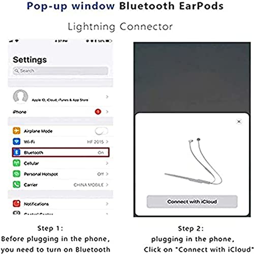 2 Pack -Apple Earbuds with Lightning Connector [Apple MFi Certified] iphone headphones (Built-in Microphone & Volume Control) Compatible with iPhone 13/SE/XR/XS/X/12/11/8/7/Plus Support All iOS System