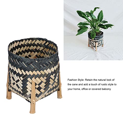 Handwoven Basket, Material Plant Storage Basket for Succulent Plants for Mini Tree for Medium and Small Flower