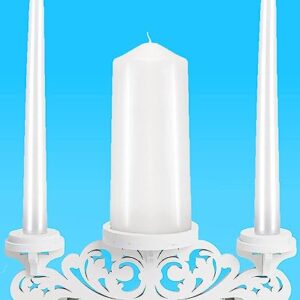 Unity Candle Holders for Weddings - Wedding Unity Candle Stand - Unity Candles for Wedding Ceremony Set