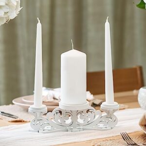 Unity Candle Holders for Weddings - Wedding Unity Candle Stand - Unity Candles for Wedding Ceremony Set