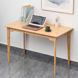 maydear bamboo multipurpose study writing desk/modern simple computer & laptop table for living room home and office/dining table