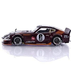 Datsun Fairlady Z S30Z Wide Spec (Dark Red) (by Jun Imai) Kaido House 1/64 Diecast Model Car True Scale Miniatures KHMG023