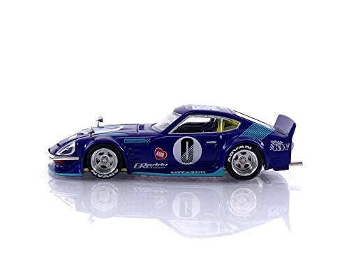 Datsun Fairlady Z S30Z Wide Spec (Blue) (by Jun Imai) Kaido House 1/64 Diecast Model Car True Scale Miniatures KHMG024