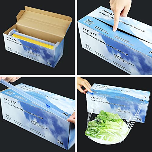 Plastic Food Wrap 3000 SQF18 INCH x2000 Foot pack of 2 food service USD 26/Count