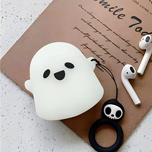 Compatible with Airpods 2&1 Case, 3D Cartoon Cute Funny Shockproof Protective Pods Cases Cover Skin Shell for Girls Boys Kids Teens Women Men Pods 1&2