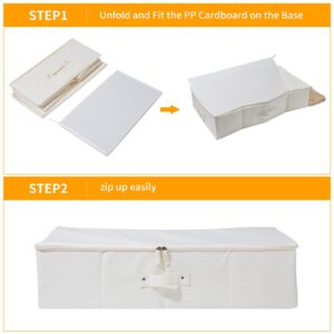 Yakucho Wedding Dress Box-Wedding Dress Preservation Box with 20 Sheets of Acid Free Tissue Paper for Storage Wedding Dress Storage Box Kit(Beige)