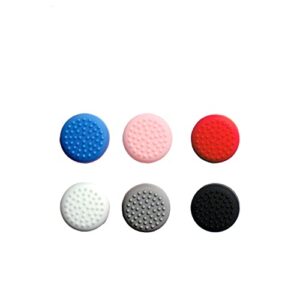 Silicone Thumbstick Cap Cover Compatible for PICO4 VR Handle, Silicone Thumb Stick Grip Caps Extender Virtual Reality Game Controller Joystick Analog Stick Cover Anti-Skid Stick Cap (Black)