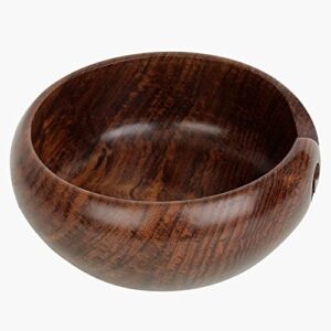 Zayan Nautical Handmade Extra Large Wooden Yarn Bowl with Elegant Design