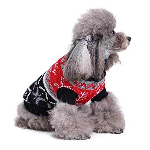 Dog Sweater Winter Clothes Puppy Soft Coat Warm Puppy Dogs Shirt for Small Medium Dog (2XL)