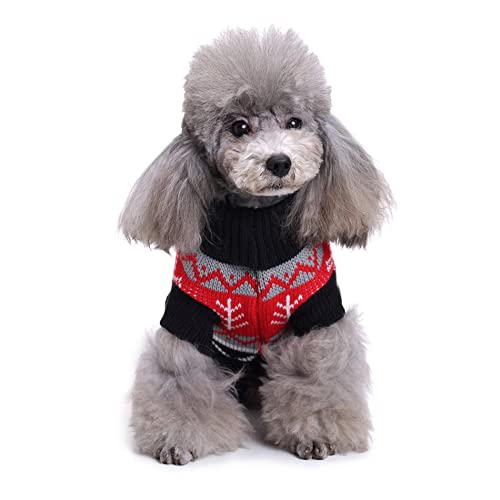 Dog Sweater Winter Clothes Puppy Soft Coat Warm Puppy Dogs Shirt for Small Medium Dog (2XL)