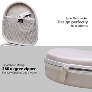LTGEM Headset Case for Logitech G735 Wireless Gaming Headset - Hard Storage Travel Protective Carrying Bag(White)