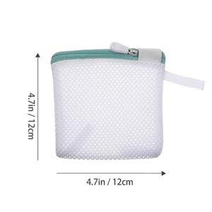 SOLUSTRE 6Pcs Mesh Laundry Bag with Zipper Travel Laundry Bag for Laundry, Blouse, Hosiery, Stocking, Underwear, Bra