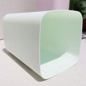 Hilsayum PCS Kitchen Trash Can Plastic Open-Mouth Garbage Box Small Rubbish Can Square Storage Bucket for Home Desktop