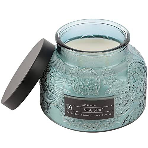 Sea Spa Embossed Jar Candle