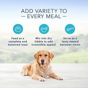 Blue Buffalo Blue's Stew Chicken & Beef In Gravy Wet Dog Food Variety Pack for Adult Dogs, Grain-Free, 12.5 oz. Cans (6 Pack)