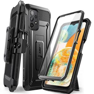 SUPCASE Unicorn Beetle Pro Case for Samsung Galaxy A23 4G/5G (2022), Full-Body Rugged Belt-Clip & Kickstand Case with Built-in Screen Protector (Black)