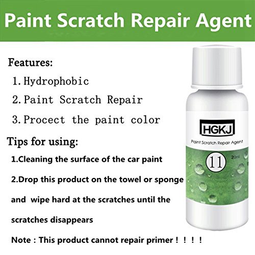 CALIDAKA Wax Car Polish, Car Scratch Remover,for HGKJ-11-20ml Car Dent Paint Scratch Repair Agent Polishing Wax Repair Paint Scratches Water Spots(1)