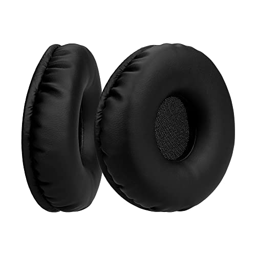 kwmobile Ear Pads Compatible with Sony WH-XB700 Earpads - 2X Replacement for Headphones - Black
