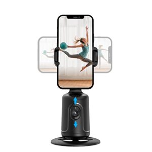 rieiek auto recognizes and tracks mobile phone tripods, intelligently rotates 360-degree shooting phone stand, and does not require app to start gestures with one-click facial tracking gimbal