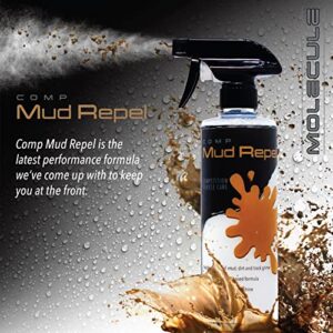 Molecule Mud Repel Spray, Pre-Treatment, ATV and Snowmobile, For use with Metals, Plastics Vinyl, Rubber, 16 Ounces