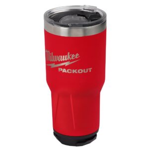 milwaukee electric tool packout 30 oz drink tumbler (48-22-8393r)