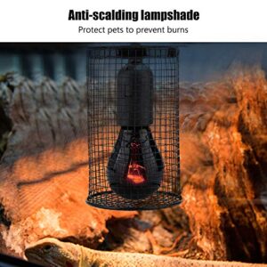 plplaaoo Square Reptile Protection Lampshades, Reptile Anti Scald Lamp Cover, Reptile Heater Lamp Guard, Lampshade Mesh Cover, Reptile Lamp Cover for Reptile Lizards Spider Scorpion