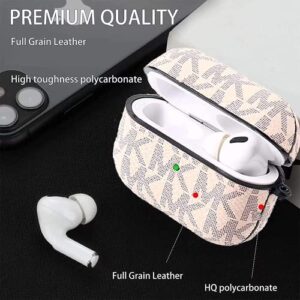 AirPods Pro 2nd Generation Case with Keychain, Luxury Newest Full-Body Hard Shell Shock-Absorbing Airpods Pro 2 Protective Cover Wireless Charging Case [Front LED Visible]