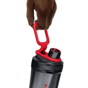 VOLTRX Shaker Bottle, Gallium USB C Rechargeable Electric Protein Shake Mixer, Shaker Cups for Meal Replacement Shakes, BPA Free, Made with Tritan, 24oz