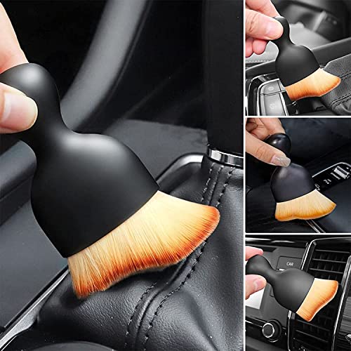 Zabernim Car Brush, Zabernim Car Interior Cleaning Tool (4Pcs)