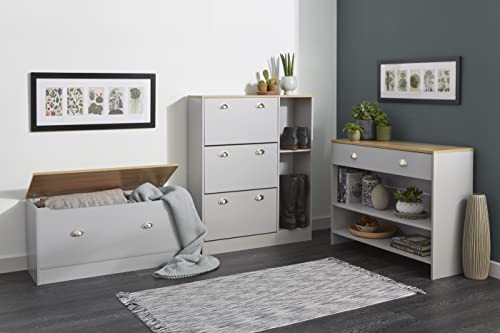 House and Homestyle Storage box in Grey & Oak