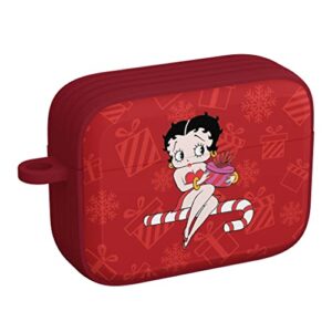 Betty Boop Christmas HDX Case Cover Compatible with Apple AirPods Pro (Candy Cane)