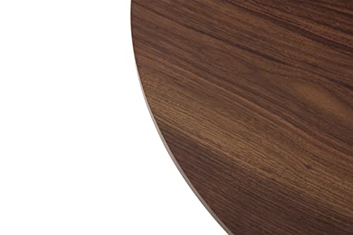 VACCU Tulip Dining Table, Round, 32-Inch, Natural