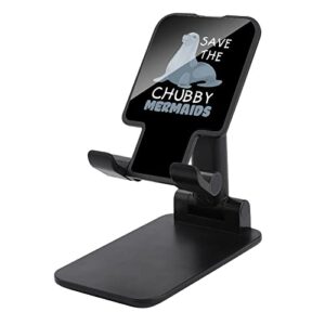 save the manatee foldable desktop cell phone holder portable adjustable stand for travel desk accessories