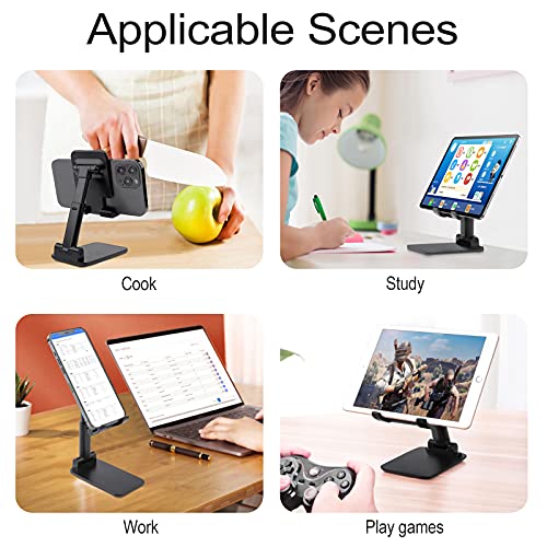 Save The Manatee Foldable Desktop Cell Phone Holder Portable Adjustable Stand for Travel Desk Accessories