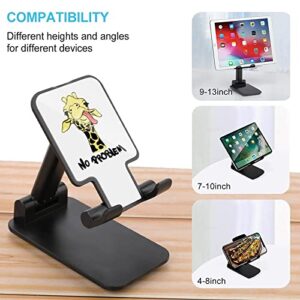 Funny Giraffe Foldable Desktop Cell Phone Holder Portable Adjustable Stand for Travel Desk Accessories