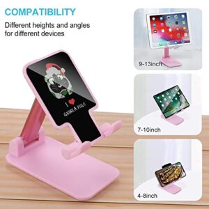 Guinea Pig Foldable Desktop Cell Phone Holder Portable Adjustable Stand for Travel Desk Accessories