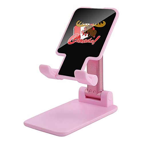 Canadian Moose Foldable Desktop Cell Phone Holder Portable Adjustable Stand for Travel Desk Accessories