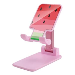 funny watermelon rain foldable desktop cell phone holder portable adjustable stand for travel desk accessories